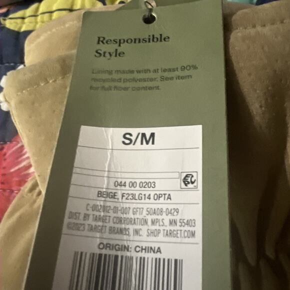 Goodfellow Men's Genuine Suede Leather Beige Tan Tech Touch Lined Mittens S/M - Picture 3 of 3